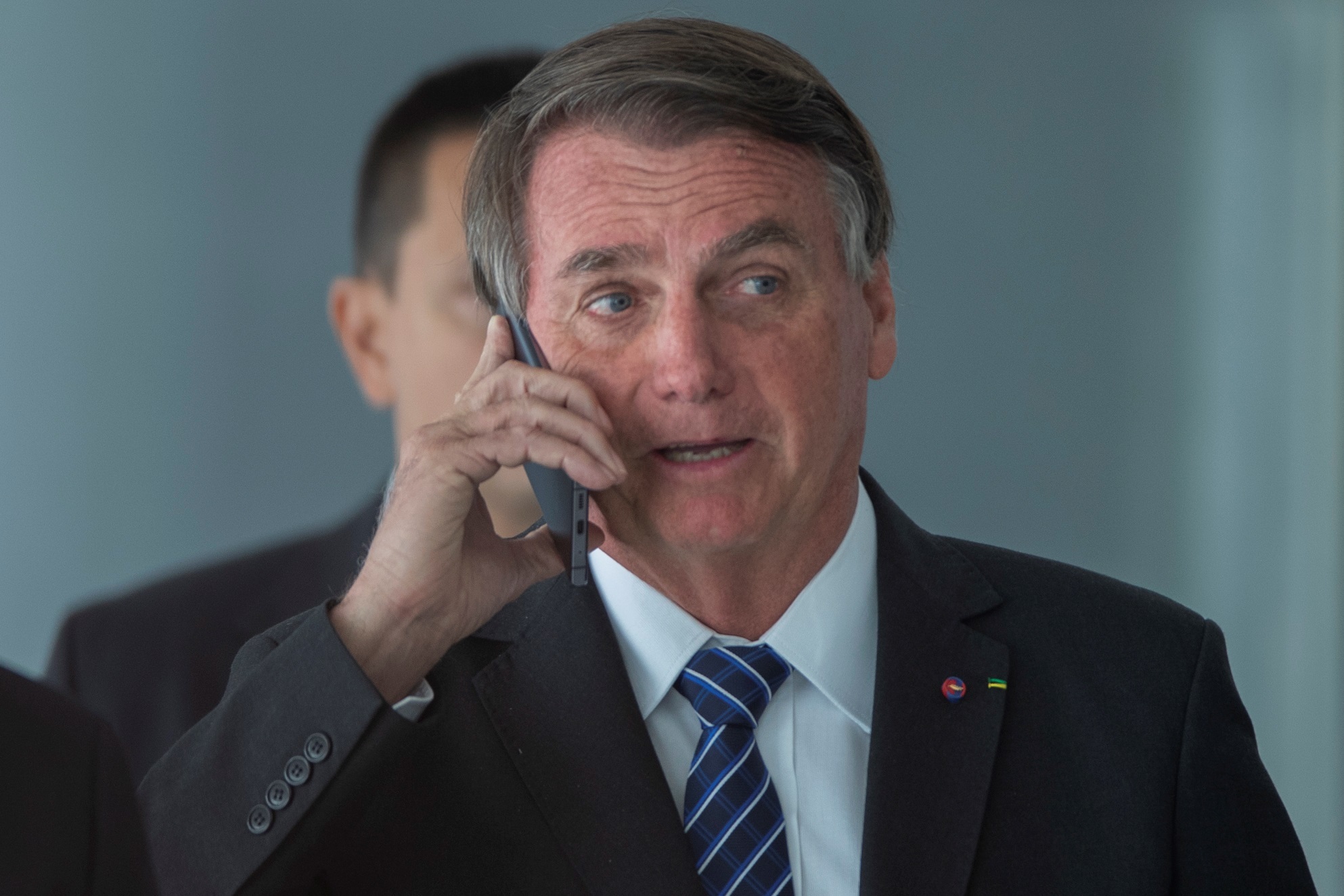 Brazilian President Jair Bolsonaro hopes to meet with Elon Musk to discuss an Internet project in the Amazon (EFE)